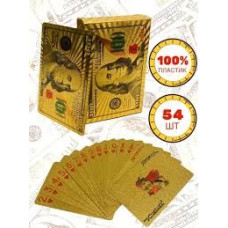 Карти гральні 54шт пластик Dollar