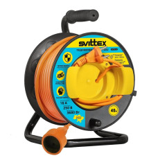 Подовжувач Котушка 40м 2х1.5 Svittex