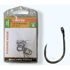Гачки рибальскі Golden Catch Carp №8