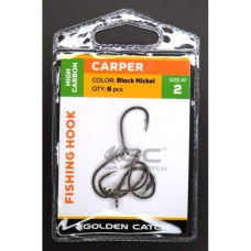 Гачки рибальскі Golden Catch Carp №6