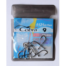 Гачки рибальскі Cobra Crystal №9