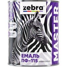 2.6 л коричнева ПФ-115 Zebra фарба М86