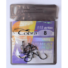 Гачки рибальскі Cobra Viking №8