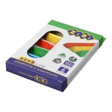 Пластилін 6цв 150г Кидс
