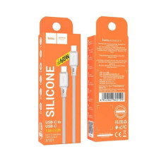 Шнур зарядка тип С-тип С Hoco X101 1.2м 60W