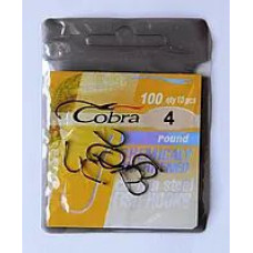 Гачки рибальскі Cobra round №4