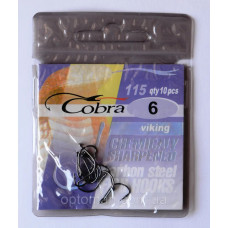 Гачки рибальскі Cobra Viking №6
