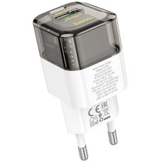 Зарядка блок 1юсб+1TypeC Hoco С131A 30W 3а