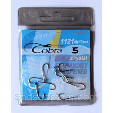 Гачки рибальскі Cobra Crystal №5