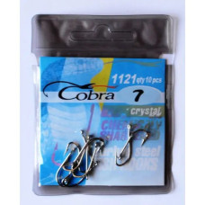 Гачки рибальскі Cobra Crystal №7
