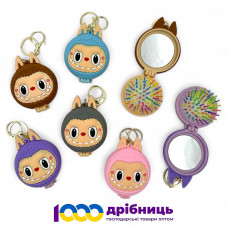 Гребінець з дзеркалом Лабубу