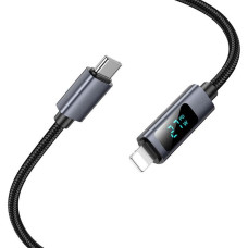 Шнур зарядка айфон Тип с Hoco X112 1м 27W