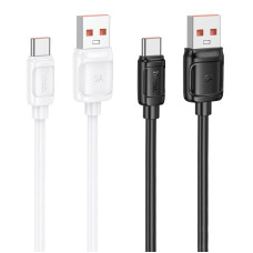 Шнур зарядка тип С Hoco X115 1м 100w