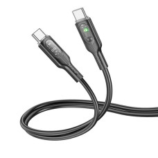 Шнур зарядка тип С-тип С Hoco X120 1м 60W