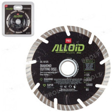 Круг алмаз 125 Турбо. Alloid Pro 18125