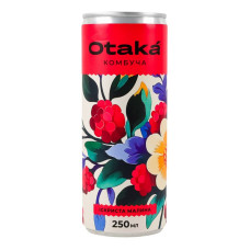 Напій Otaka комбуча малина 0,25л