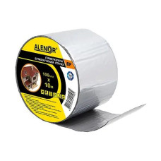 Бітумна стрічка Alenor 100х3м алюміній 086120