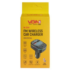 Фм модулятор+блютус Voin W-3310