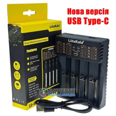 Зарядка для батарей 18650-26650 4ак LitoKala Lii-4