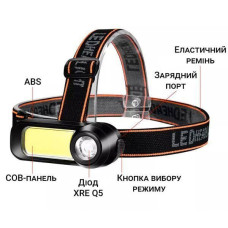 Ліхтар на лоб XPE 1707 СОВ