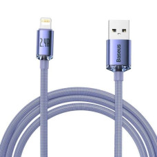 Шнур зарядка айфон Baseus Crystal Shine 2m 2.4a