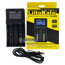 Зарядка для батарей 18650-26650 2ак LitoKala Lii-PD2