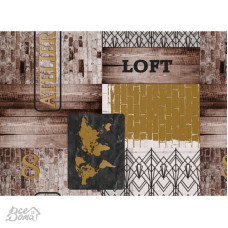 Килимат 650мм Loft беж Всі Дома