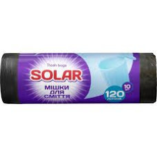 Пакет сміттєвий 120л/10шт Solar (35)