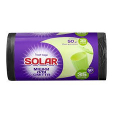 Пакет сміттєвий 35л/50шт Solar