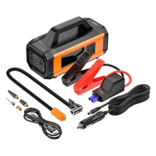 Пуско-зарядний + компрессор Hoco QS4 10000mAh