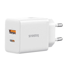 Зарядка блок 1юсб+Type C Baseus Cube 20w