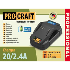 Зарядний для акб 20/1ак Procraft  4а швидка