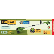 Культиватор акум без акб ProCraft СТ 20/2BL 360мм