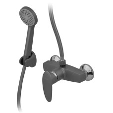 Змішувач душ кабіна Plamix Cezar 003 Graphite