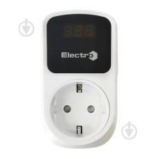 Реле напруги розетка 16А Electro дісплей