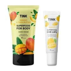 Косметичний набір жін Tink Mango крем для рук + бальз губи
