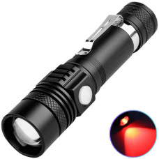 Ліхтар поліс XPE 518TG red