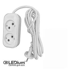 Подовжувач 2г-2м Ledium