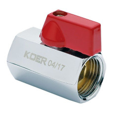 Кран куля 1/2 в-в mini Koer 400