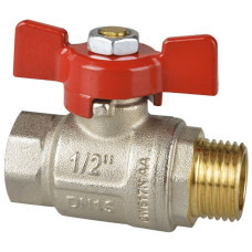 Кран куля 1/2 в-з Raftec gold