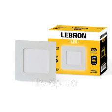 Світильник вріз.3W квадрат Lebron
